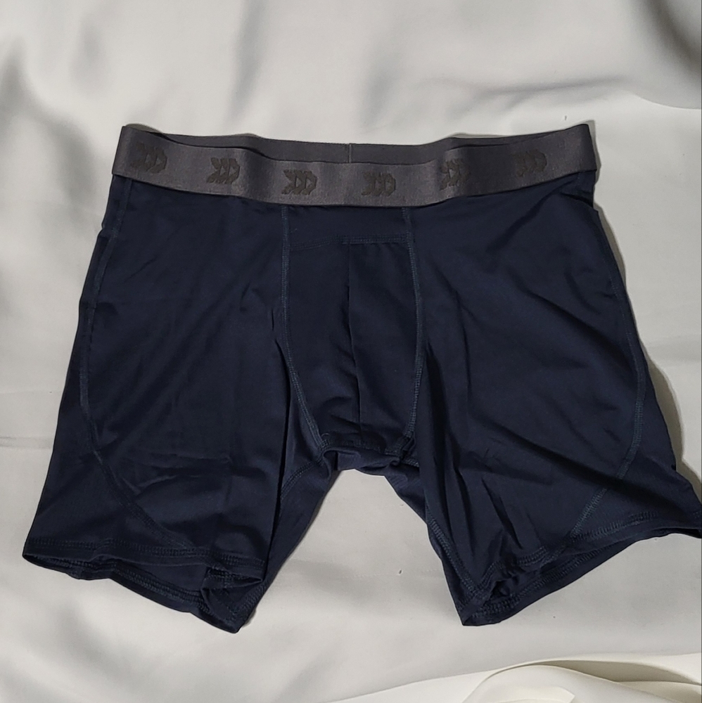 All In Motion Men's NIP 2 Pack Blue Mesh Panel Boxer Briefs Size Small - Picture 5 of 12